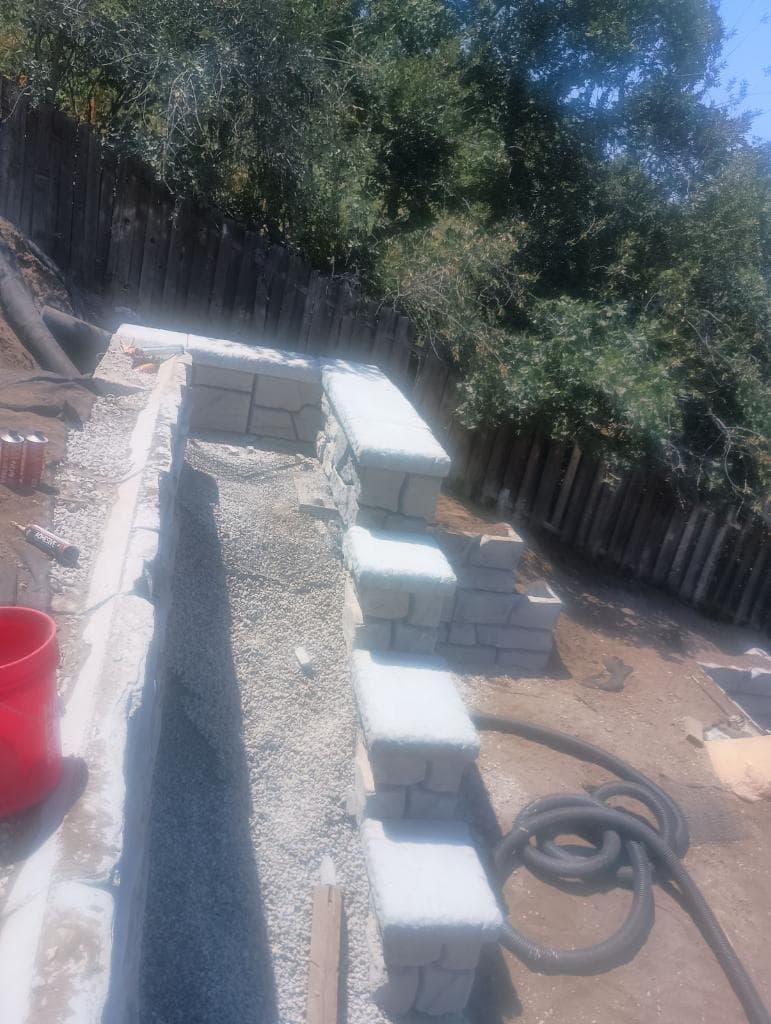 Gallery photos for Tiered Stone Retaining Walls Built to Handle Serious Slopes: Image #3