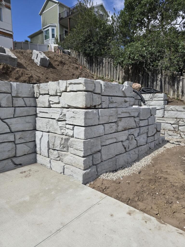 Gallery photos for Impressive Retaining Walls Project: Image #1