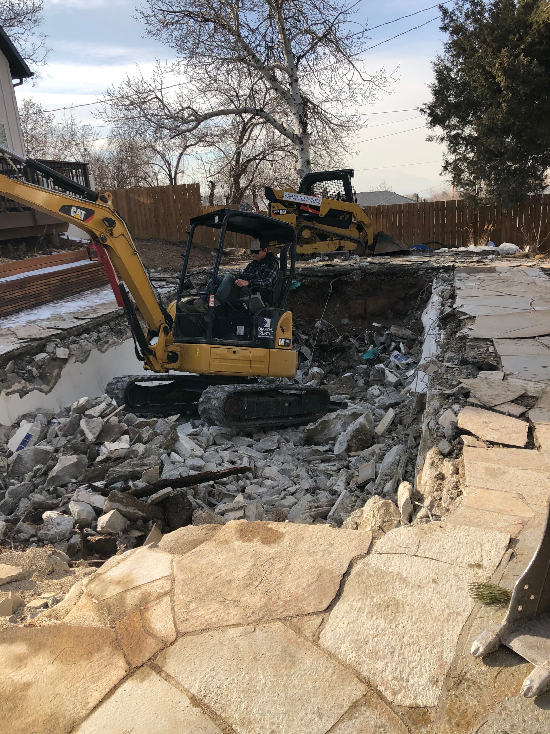 Gallery photos for Leaking Pool Removed to Reclaim Backyard Space: Image #2
