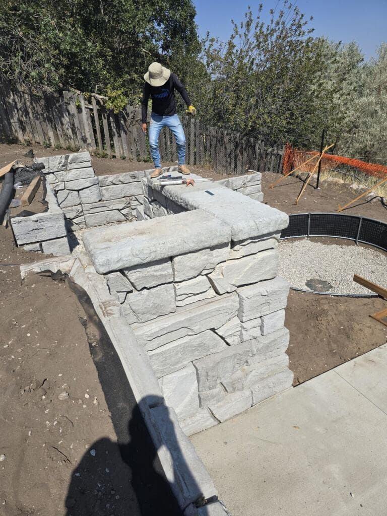 Gallery photos for Tiered Stone Retaining Walls Built to Handle Serious Slopes: Image #5