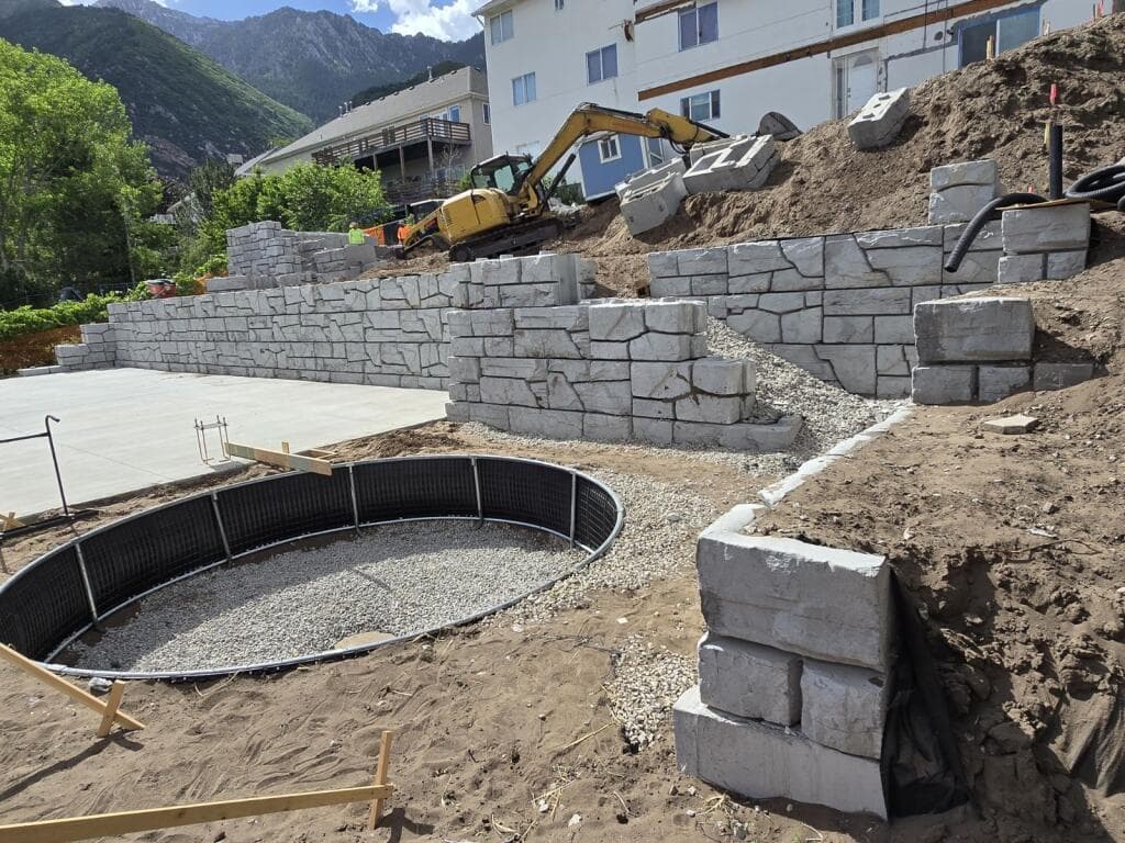 Gallery photos for Impressive Retaining Walls Project: Image #2