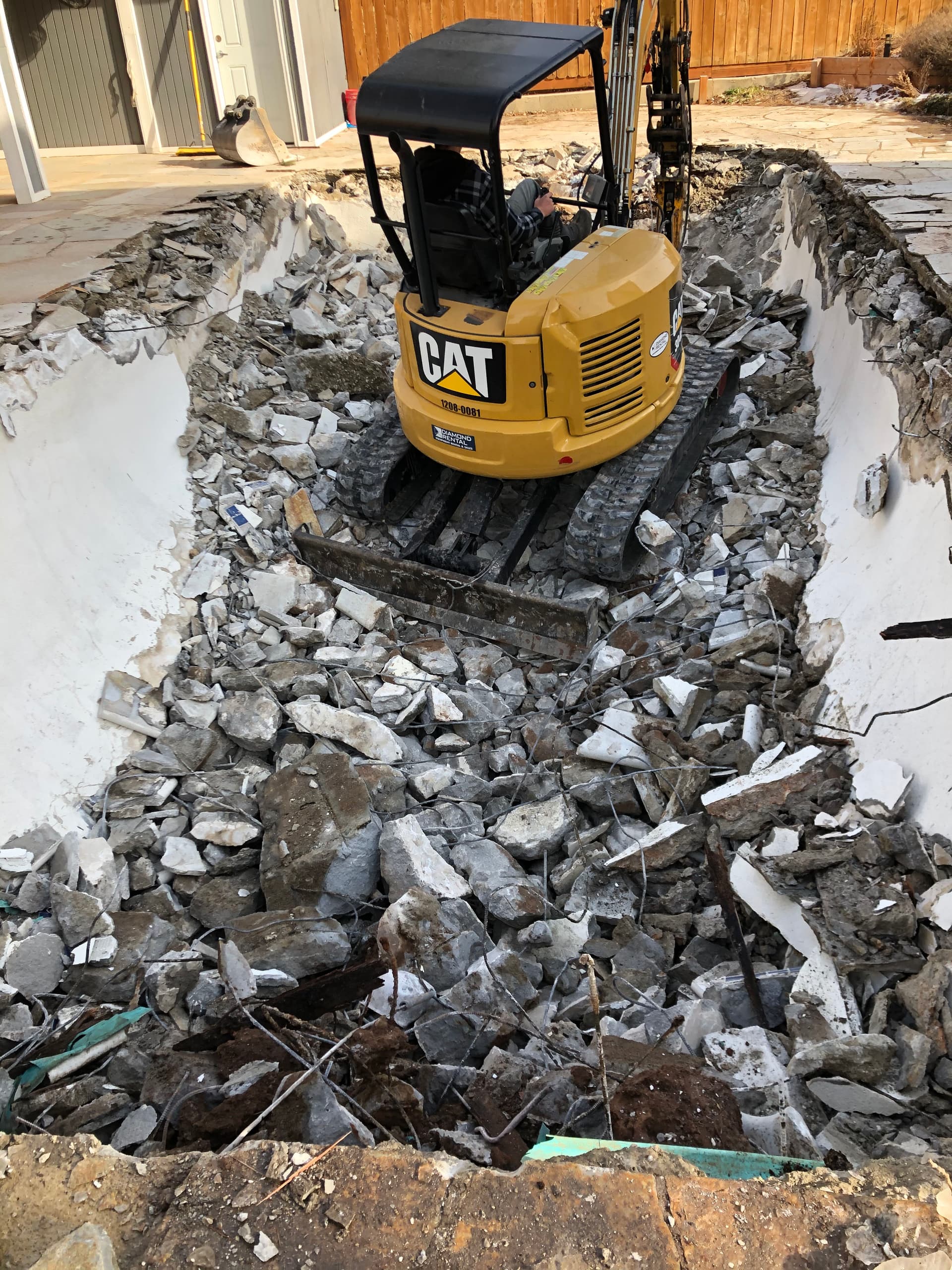 Gallery photos for Leaking Pool Removed to Reclaim Backyard Space: Image #6