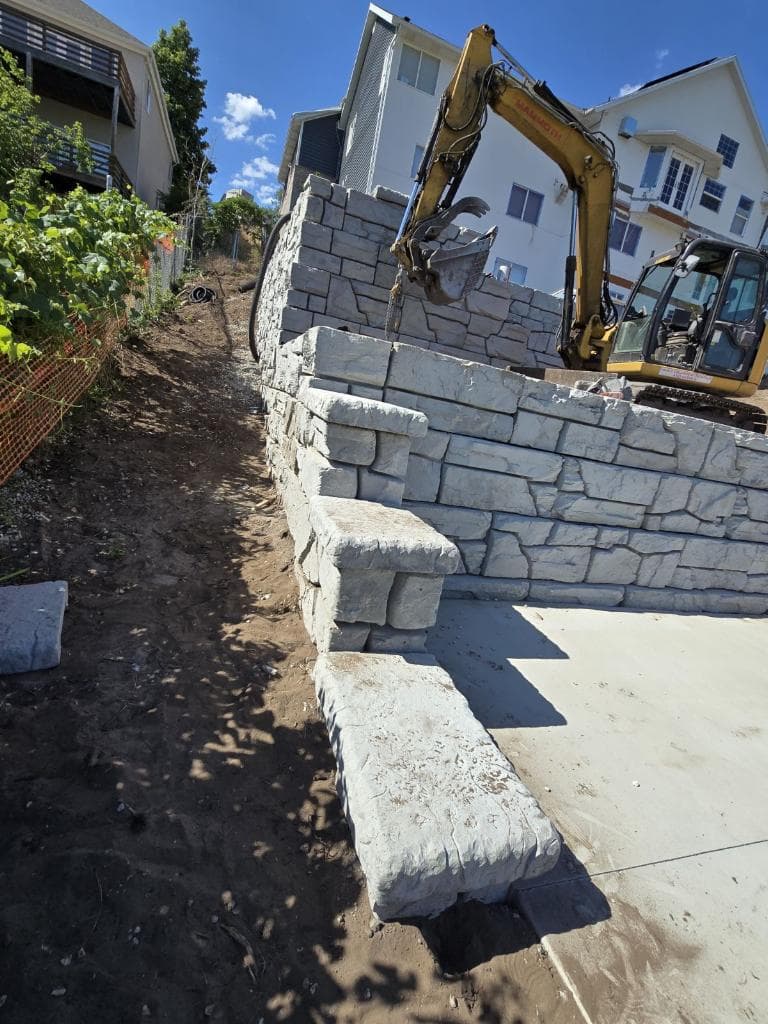 Gallery photos for Impressive Retaining Walls Project: Image #5