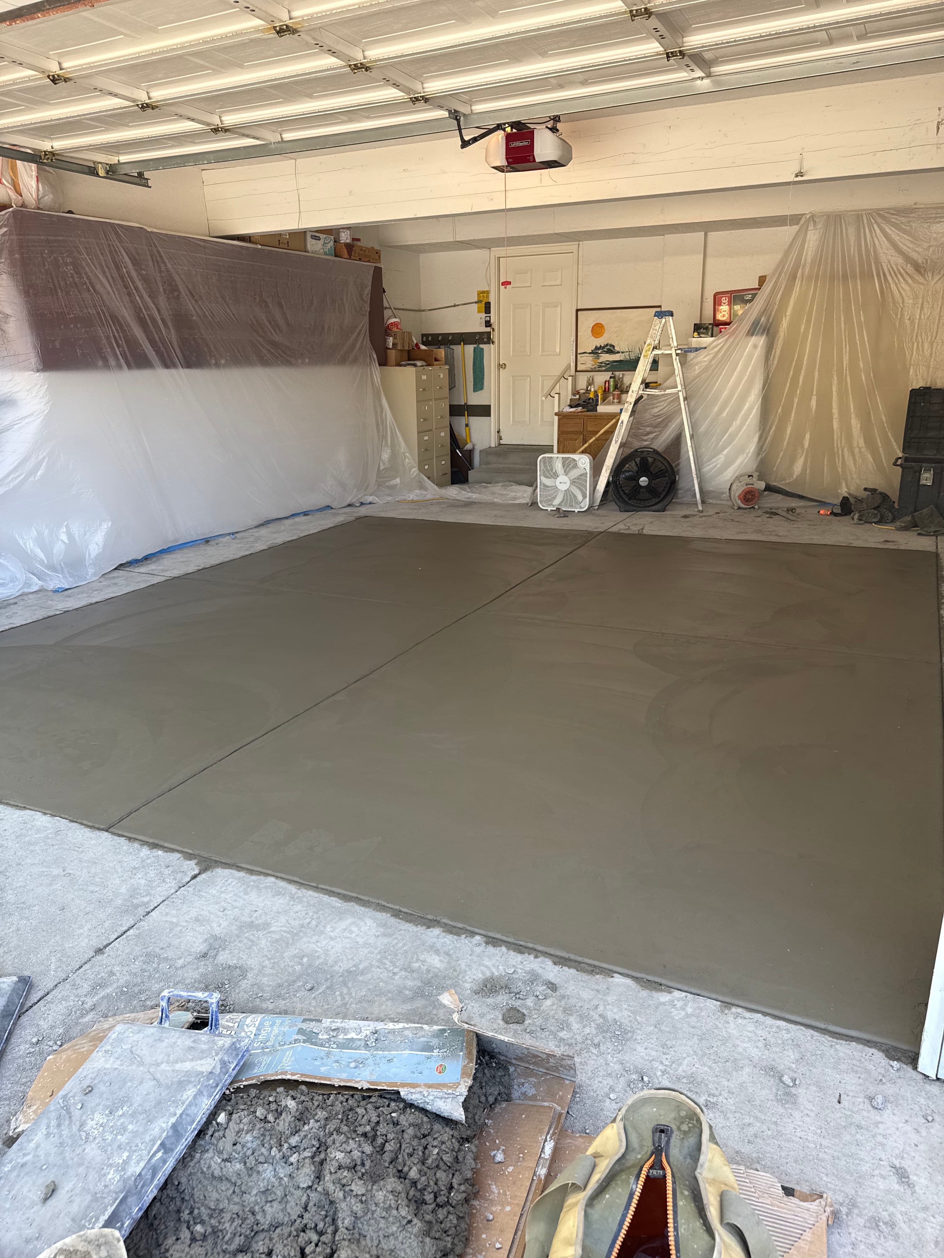 Project Old Cracked Garage Slab Removed and Replaced the Right Way image