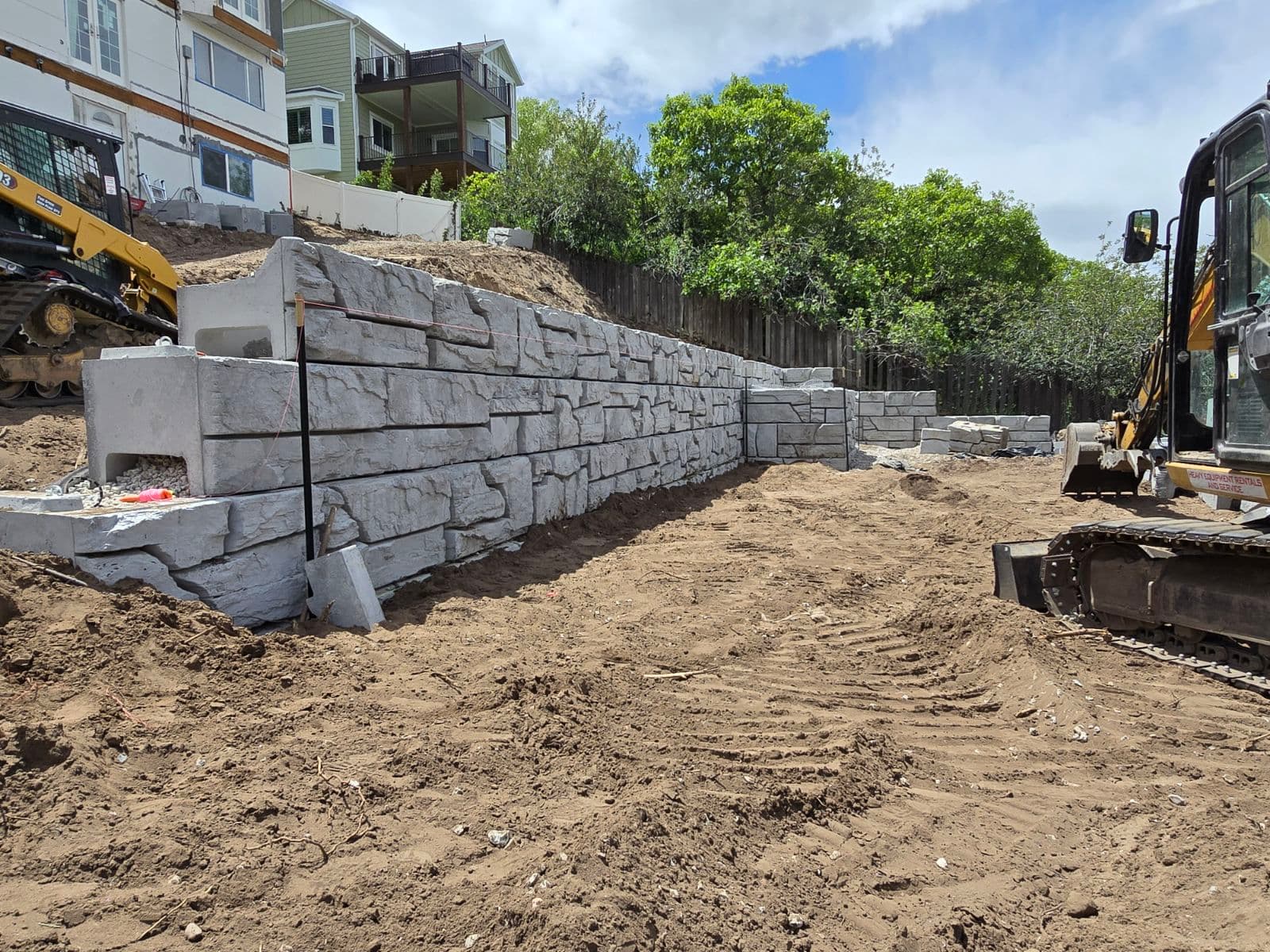 Gallery photos for Impressive Retaining Walls Project: Image #4